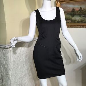 Guess Los Angeles Ruched Waist Bodicon Mini Dress